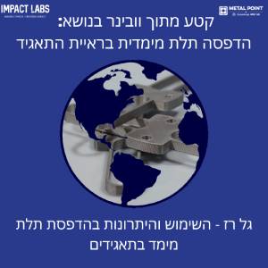 וובינר-הדפסה תלת מימדית בראיית התאגיד - גל רז